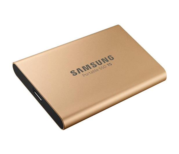 SAMSUNG T5 1000GB USB 3.1 Gen. 2 Portable 540 MB/s Gold MU-PA1T0G/EU - 490285 - zdjęcie 4
